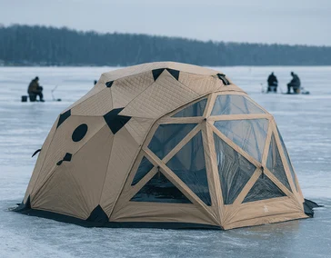 Комфортнейшая зимняя рыбалка 